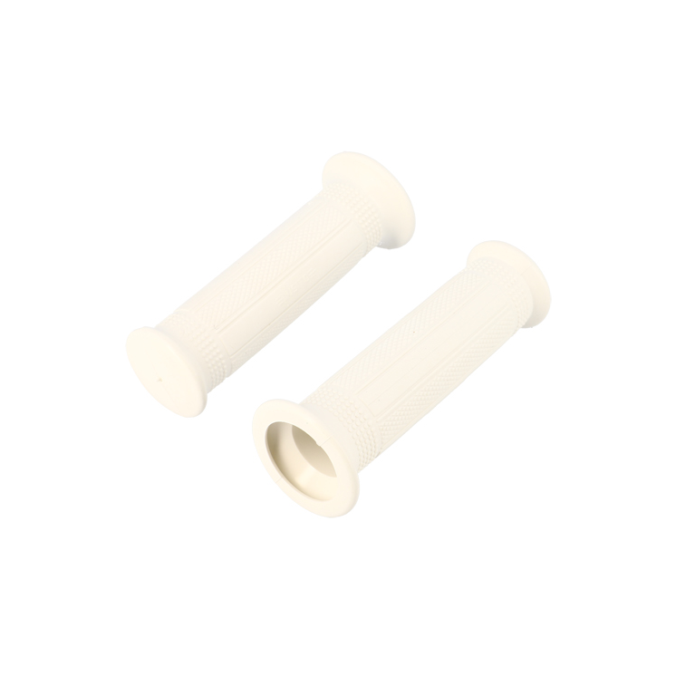 REVETEMENT/POIGNEE SCOOTER/CYCLO BLANC 120MM (PR)