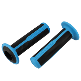 REVETEMENT/POIGNEE STAGE 6 ULTIMATE GRIPS NOIR/BLEU (PR)  - 125MM