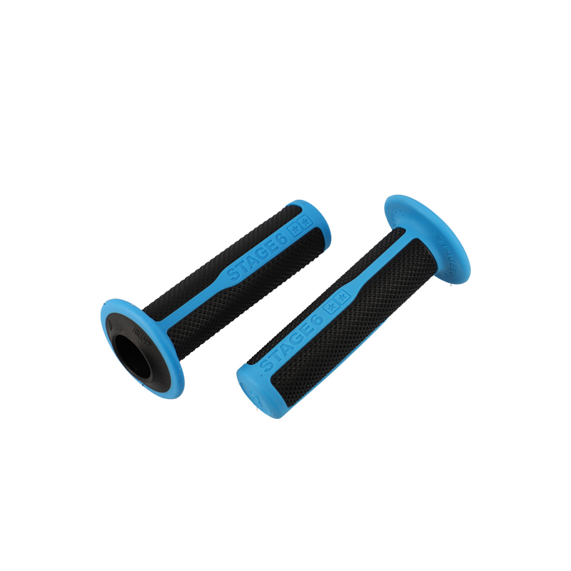 REVETEMENT/POIGNEE STAGE 6 ULTIMATE GRIPS NOIR/BLEU (PR)  - 125MM