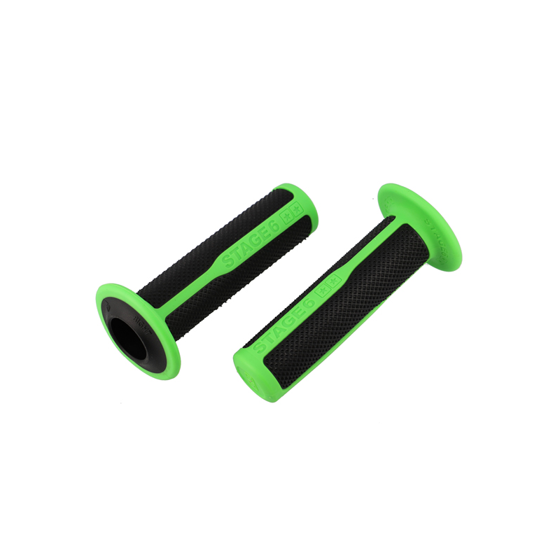 REVETEMENT/POIGNEE STAGE 6 ULTIMATE GRIPS NOIR/VERT (PR)  - 125MM