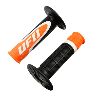 REVETEMENT/POIGNEE UFO AXIOM NOIR/ORANGE TRIPLE DENSITE (PR)