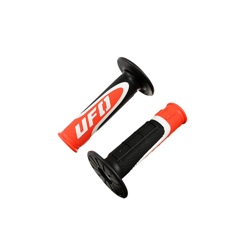 REVETEMENT/POIGNEE UFO AXIOM NOIR/ROUGE TRIPLE DENSITE (PR)