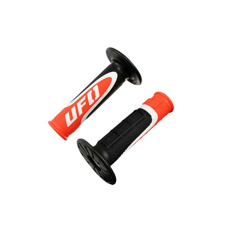 REVETEMENT/POIGNEE UFO AXIOM NOIR/ROUGE TRIPLE DENSITE (PR)