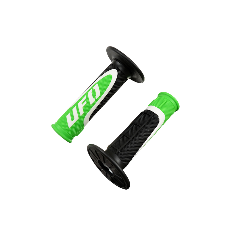 REVETEMENT/POIGNEE UFO AXIOM NOIR/VERT TRIPLE DENSITE (PR)