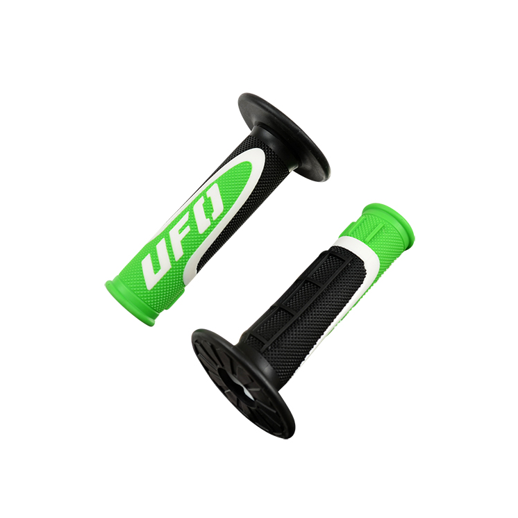 REVETEMENT/POIGNEE UFO AXIOM NOIR/VERT TRIPLE DENSITE (PR)