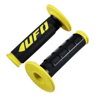 REVETEMENT/POIGNEE UFO CHALLENGER NOIR/JAUNE (PR)