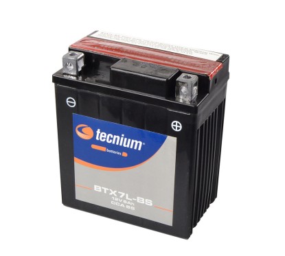 Batterie TECNIUM BTX7L-BS sans entretien avec pack acide