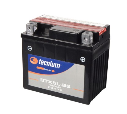 Batterie TECNIUM BTX5L-BS sans entretien avec pack acide