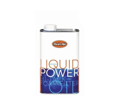 Huile pour filtre a air TWIN AIR Liquid Power - Bidon 1L