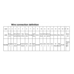 Compteur de vitesse KAOLALI numérique avec écran LCD avec capteur