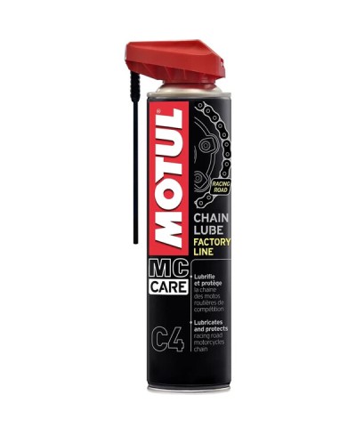 Motul - Lubrifiant chaîne C4 Chain Lube Factory Line - cobra