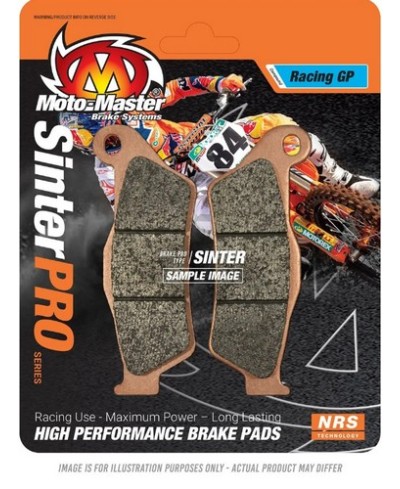 Plaquettes de frein Racing GP SinterPRO MOTO MASTER 093012