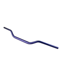 GUIDON MECABOITE/MOTO TUN'R CROSS OVERSIZE D 28.6 ALU BLEU (L810 H 55)