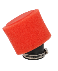 FILTRE A AIR TUN'R D49 MM DOUBLE MOUSSE ROUGE