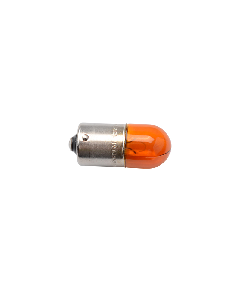 LAMPE/AMPOULE 12V 10W (BAU15S ERGOT DECALE) NEOLUX GRAISSEUR ORANGE