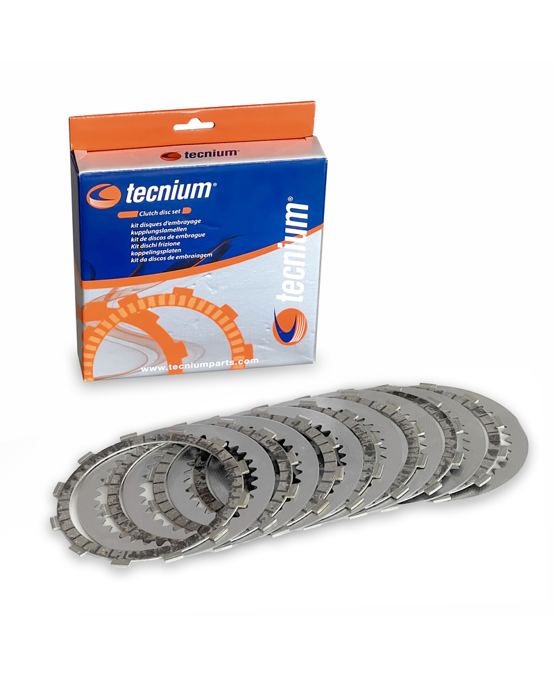 Kit disques garnis + lisses d'embrayage TECNIUM