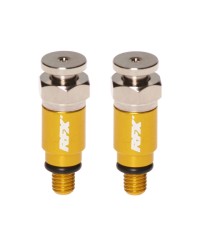 Purgeurs de fourche RFX Pro M5x0,8 (Jaune) Kayaba/Showa