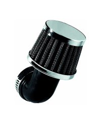 FILTRE A AIR TUN'R PHBG CONIQUE KN COUDE 90° CHROME