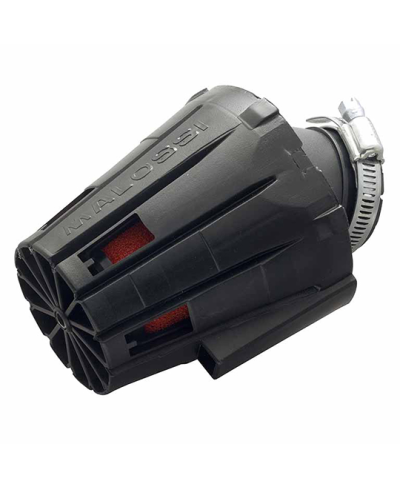 FILTRE A AIR MALOSSI E5 PHBN/PHVA D.30-36 COUVERCLE NOIR (SAUF PEUGEOT)