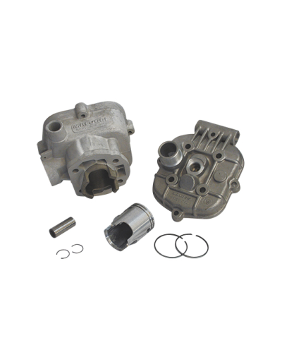 HAUT MOTEUR CYCLO ALU MALOSSI ADAPT. MBK 51 LIQUIDE D.39 (BI-SEGMENTS)