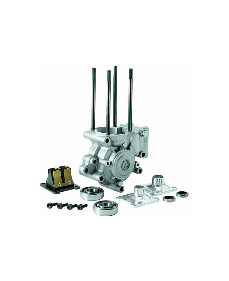 CARTER MOTEUR CYCLO POLINI ADAPT. MBK 51 COMPLET