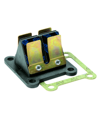 CLAPET CYCLO CARTER POLINI ADAPT. PEUGEOT 103/MBK 51 - CARTER AVEC SUPPORT