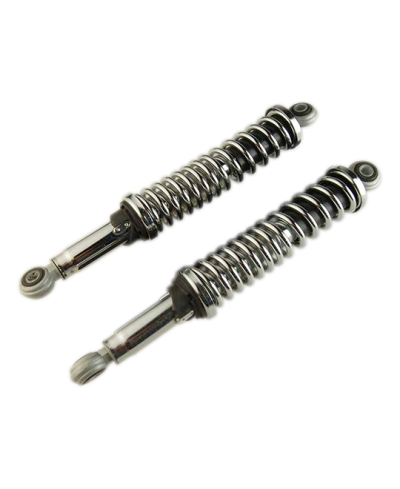 AMORTISSEUR CYCLO TUN'R ENTRAXE 320MM PRECHARGE REGLABLE CHROME 103/MBK 51 (PR)