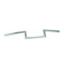 GUIDON CYCLO Z.BARRE LISSE H5 CHROME