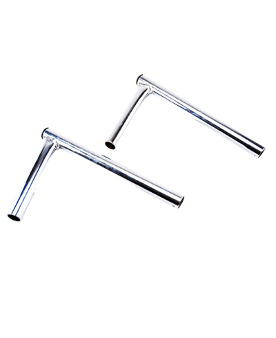 GUIDON CYCLO ADAPT. 103 MVL/VOGUE/CHRONO CHROME ADAPT. LONG 20CM COUDE 90 (PR)