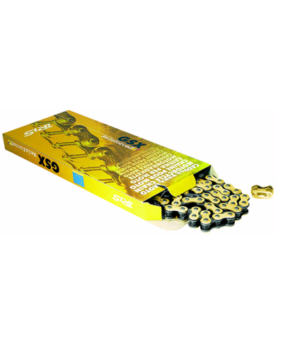 CHAINE CYCLO 415 IRIS GSX 120M RENFORCEE OR