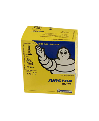 CHAMBRE A AIR MOTO 17" 2.75 X 17 MICHELIN AIRSTOP 17MD TR4