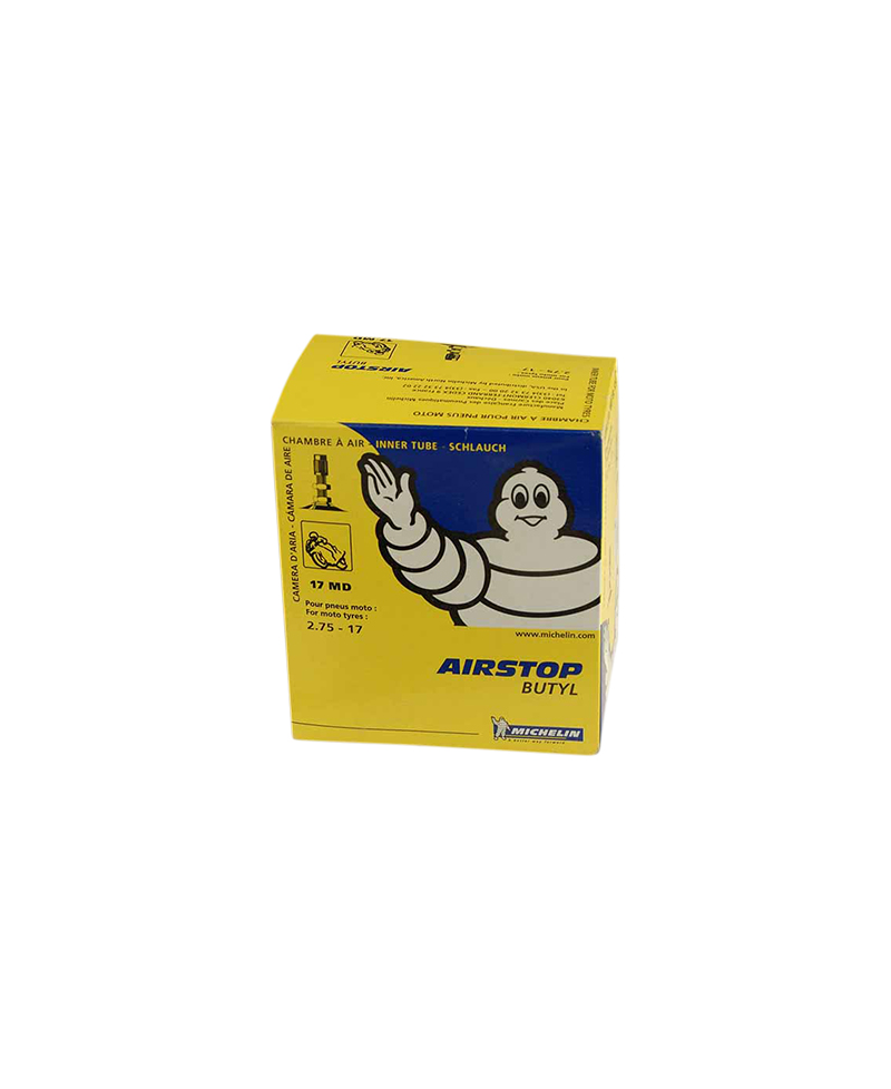 CHAMBRE A AIR MOTO 17" 2.75 X 17 MICHELIN AIRSTOP 17MD TR4