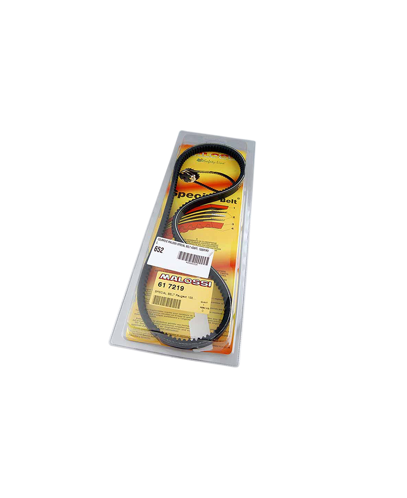 COURROIE CYCLO MALOSSI SPECIAL BELT ADAPT. MBK 51 CRANTE (14,5X8X819MM-30°)