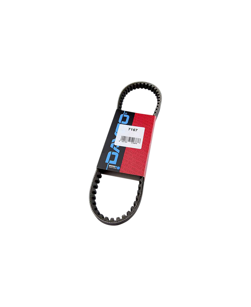 COURROIE SCOOTER DAYCO 7167 ADAPT. BOOSTER/NITRO/SR50/F12 747X16.5X8.1-30°