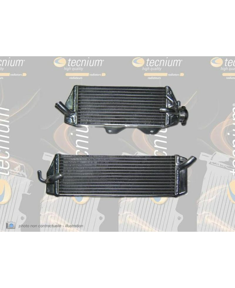 Radiateur gauche TECNIUM Oversize - Honda CRF450R B119B-OVERSIZE