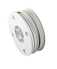 GAINE DIAMETRE EXT. 5MM DIAMETRE INT. 2.6MM - BLANCHE (ROULEAU DE 50 METRES)