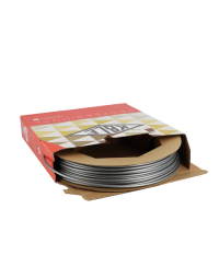 GAINE DIAMETRE EXT. 5MM DIAMETRE INT. 2.6MM - GRIS (ROULEAU DE 50 METRES)