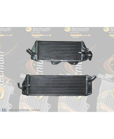 Radiateur gauche TECNIUM Oversize - Kawasaki KX450F B204B-OVERSIZE
