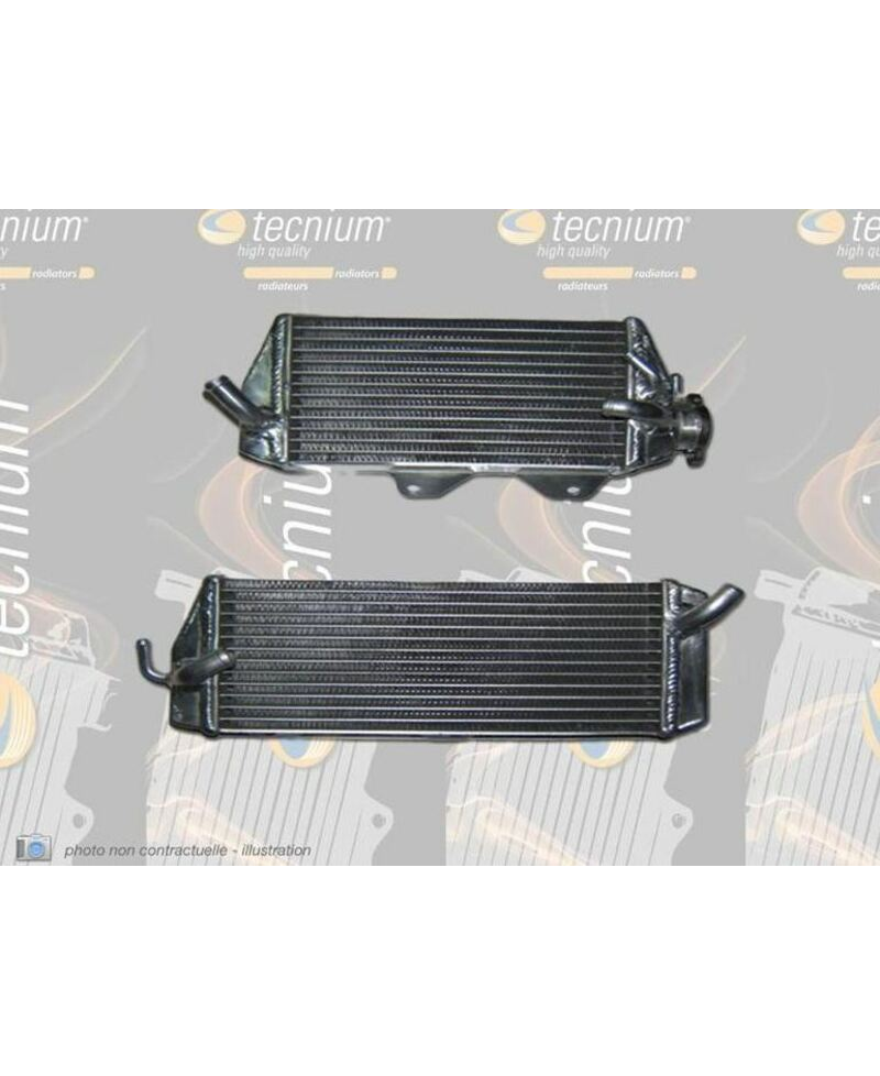 Radiateur gauche TECNIUM Oversize - Kawasaki KX450F B204B-OVERSIZE