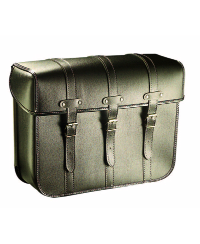 SACOCHE CYCLO DOS METAL R80 NOIR (PR) - 43 X 33 X 16 CM