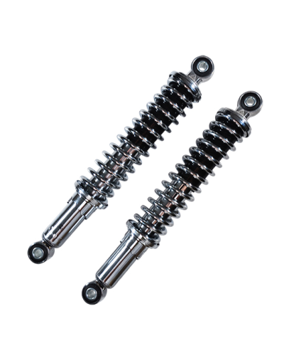 AMORTISSEUR CYCLO TUN'R ENTRAXE 320MM HYDRAULIQUE PRECHARGE REGLABLE CHROME 103/MBK 51 (PR