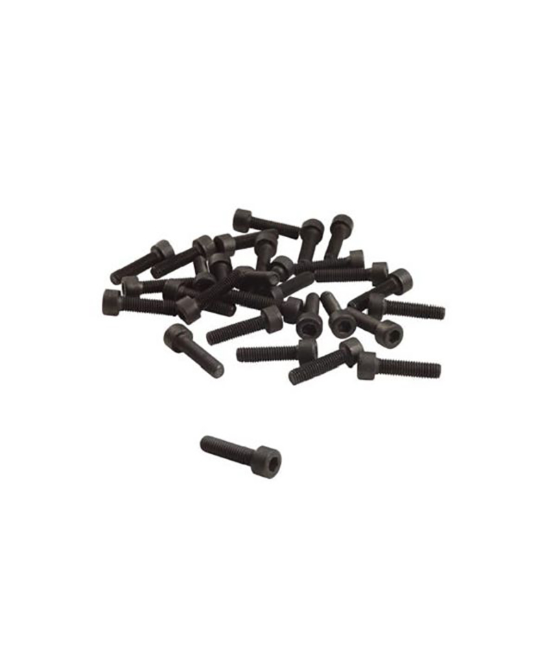 VIS 6 PANS CREUX TC M6X16 BTR NOIR (BOITE DE 100)