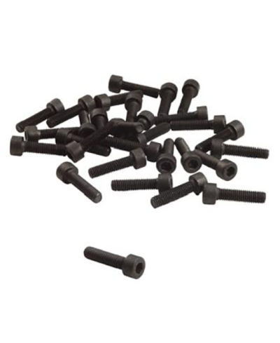 VIS 6 PANS CREUX TC M6X20 BTR NOIR (BOITE DE 100)