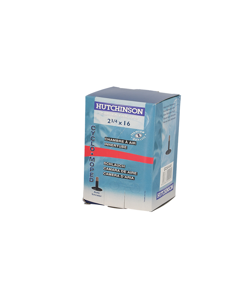 CHAMBRE A AIR CYCLO 16" 2 3/4 X 16 HUTCHINSON VS