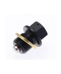 Bouchon de vidange TECNIUM aimante - aluminium noir M19x1,5x14 L35-646