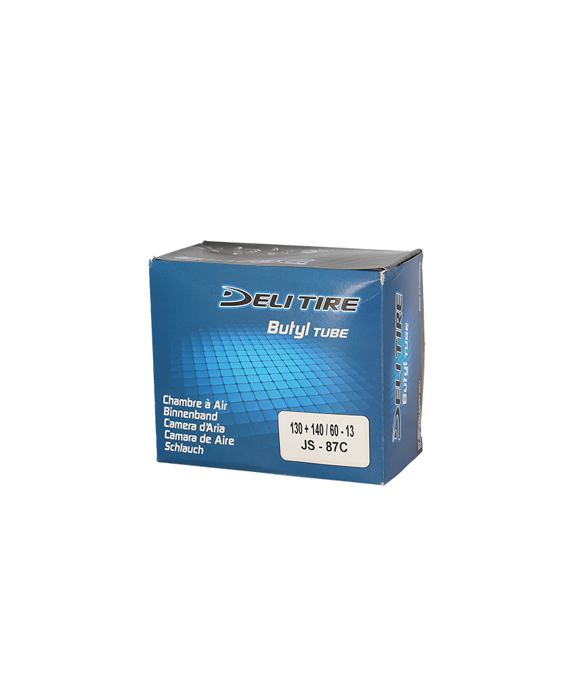 CHAMBRE A AIR SCOOTER 13" 130+140/60 X 13 DELI TIRE U513 (VALVE COUDEE 90°)