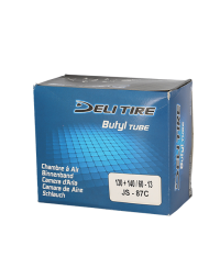 CHAMBRE A AIR SCOOTER 13" 130+140/60 X 13 DELI TIRE U513 (VALVE COUDEE 90°)