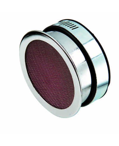 FILTRE A AIR TUN'R CARBU SHA CORNET CHROME + ELEMENT FILTRANT