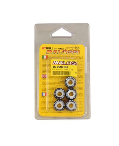 ROULEAU/GALET SCOOTER MALOSSI 19X15,5  5,7 G. (X6) GILERA/PIAGGIO