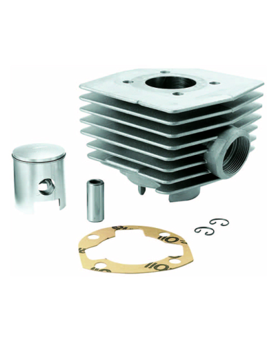 CYLINDRE CYCLO ALU AIRSAL T6 ADAPT. MBK 51 AIR (LIVRE AVEC JOINT CYLINDRE/EMBASE)